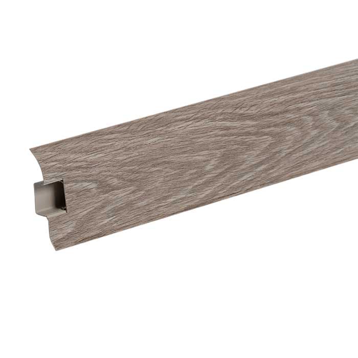 PVC перваз с кабел канал Ideal Optima 55/208 Дъб Мока 2.5м