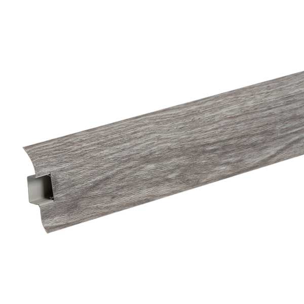 PVC перваз с кабел канал Ideal Optima 55/210 Дъб Пепел 2.5м