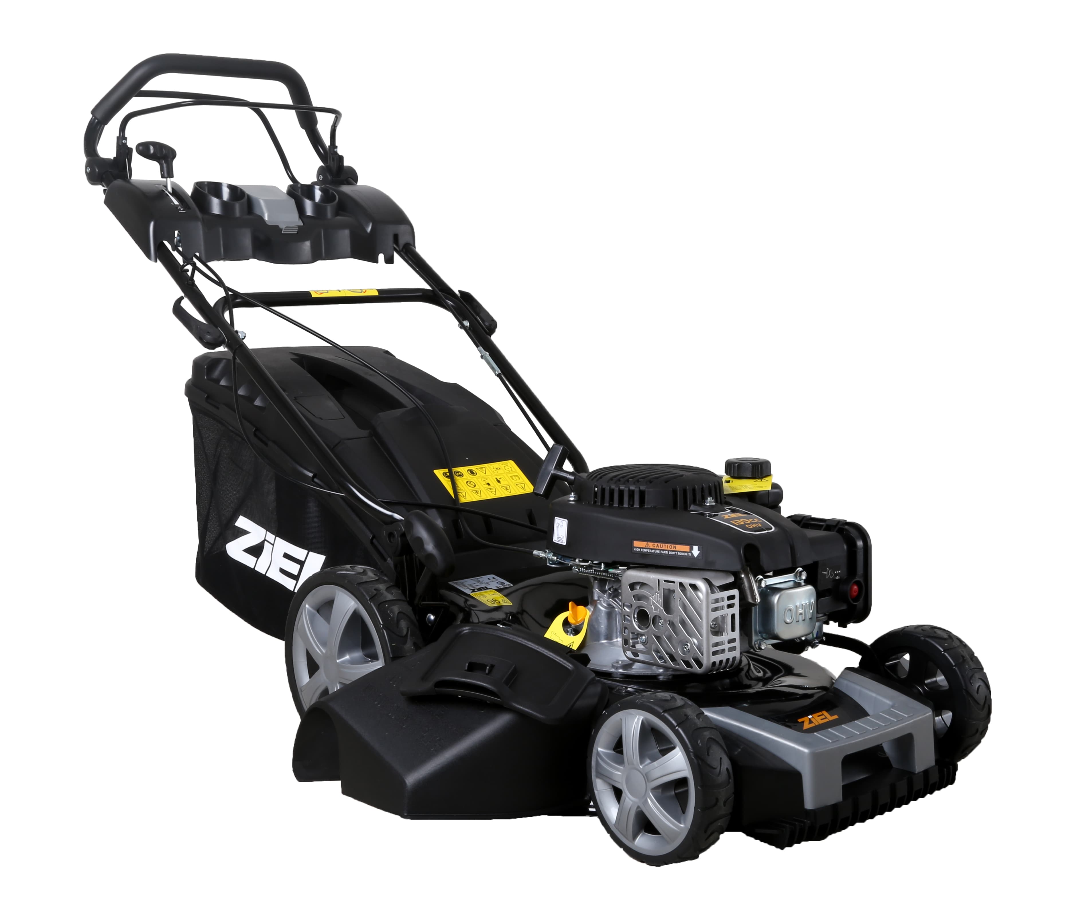 Бензинова самоходна косачка 4в1 Ziel WR65199ABK 46см 18" 2,5kW