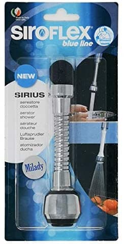Водоспестяващ aератор Siroflex Milady 2510/S F22x1-M24x1 черен/хром/месинг