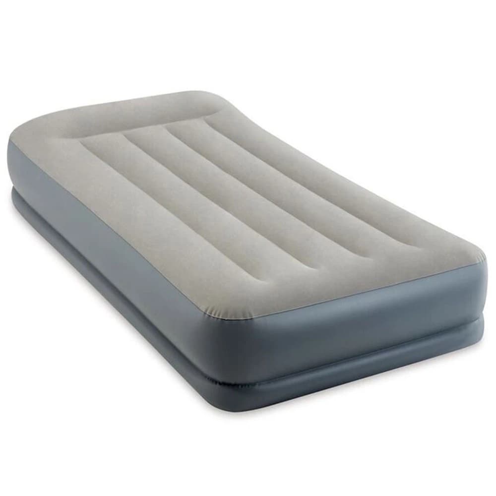 Надуваем дюшек Intex Pillow Rest Mid-Rise Airbed 64116NP / 191х99х30см