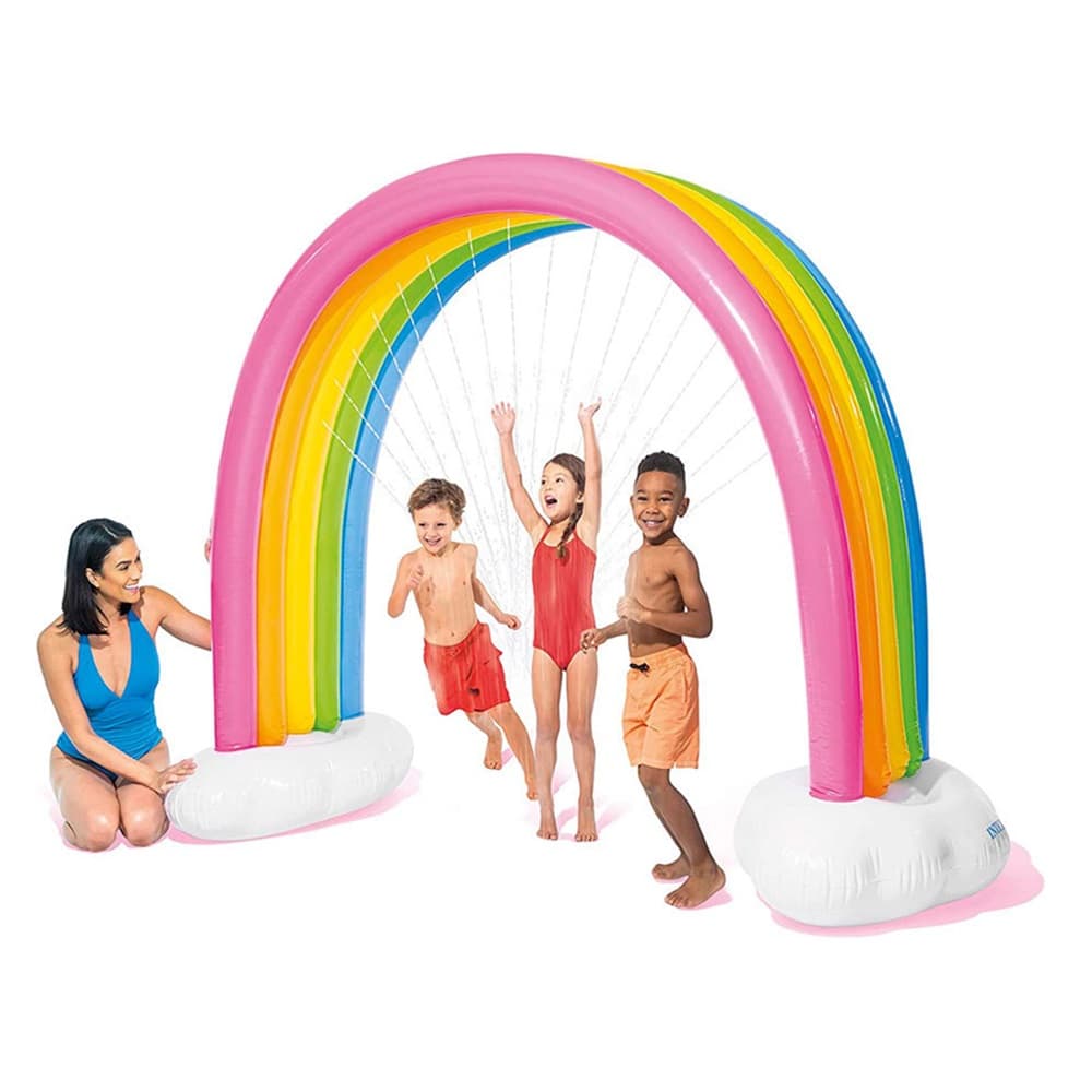 Надуваема дъга пръскачка Intex 56597NP / 300х109х180см