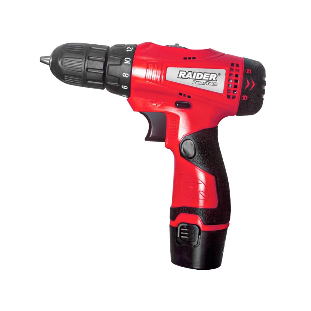 Акумулаторна бормашина Raider RD-CDL33 12V / 24Nm с батерия и зарядно