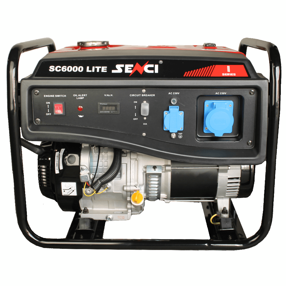 Бензинов генератор Senci SC6000 LITE 5.5kW