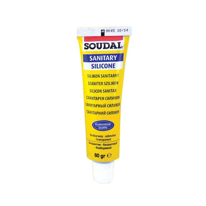 Санитарен силикон Soudal бял 60г
