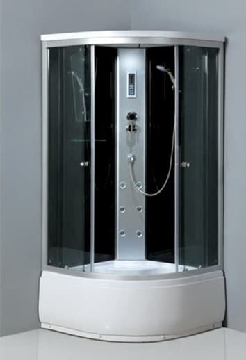 Хидромасажна душ кабина Cascada 2515 овал 90x90x210см 
