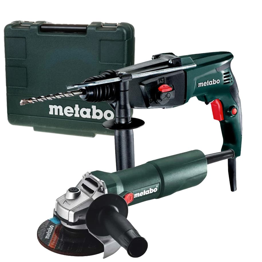 Перфоратор и ъглошлайф Metabo Professional Khe 2444 Kombi+W 750-125