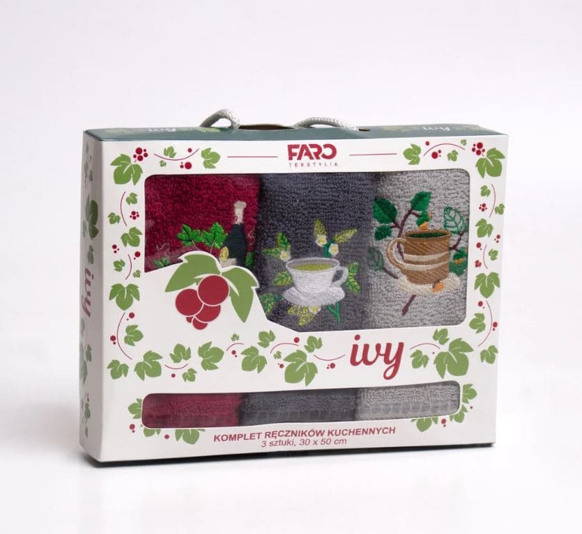 Хавлиени кърпи Ivy 30/50см памук 3 броя