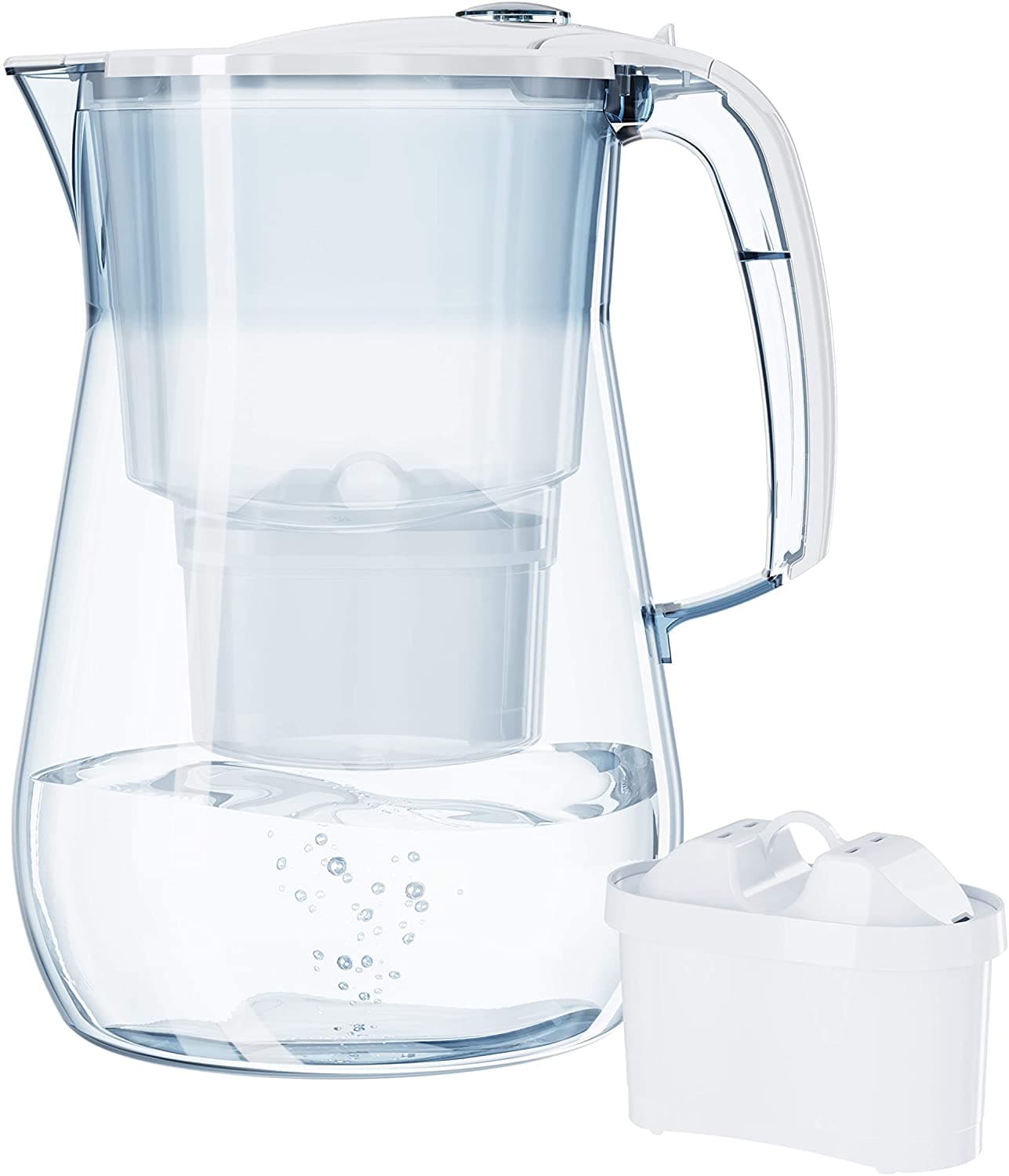 Филтрираща кана Aquaphor Onyx Бяла MFP 4.2 л 
