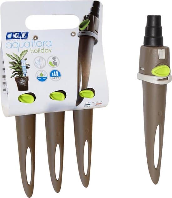 Универсален овлажнител за саксия на колче Aquaflora holiday Tris / 3 броя