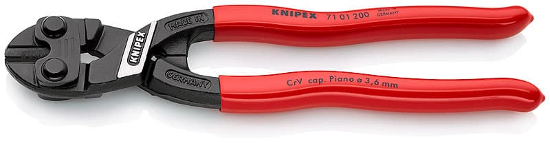 Клещи резачки за болтове CoBolt Knipex 71 01 200 черни 200mm