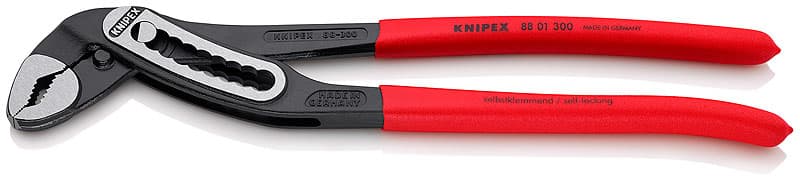 Раздвижни клещи Alligator Knipex 88 01 300 черни 300mm