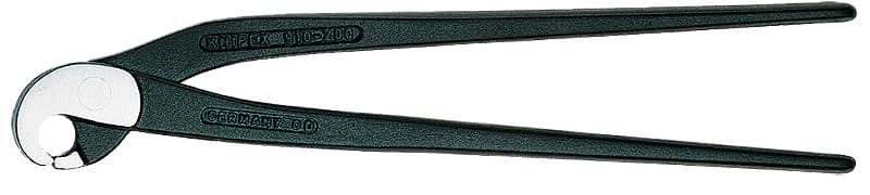 Клещи за обработване на плочки фосфатирани Knipex 91 00 200 черни 200mm