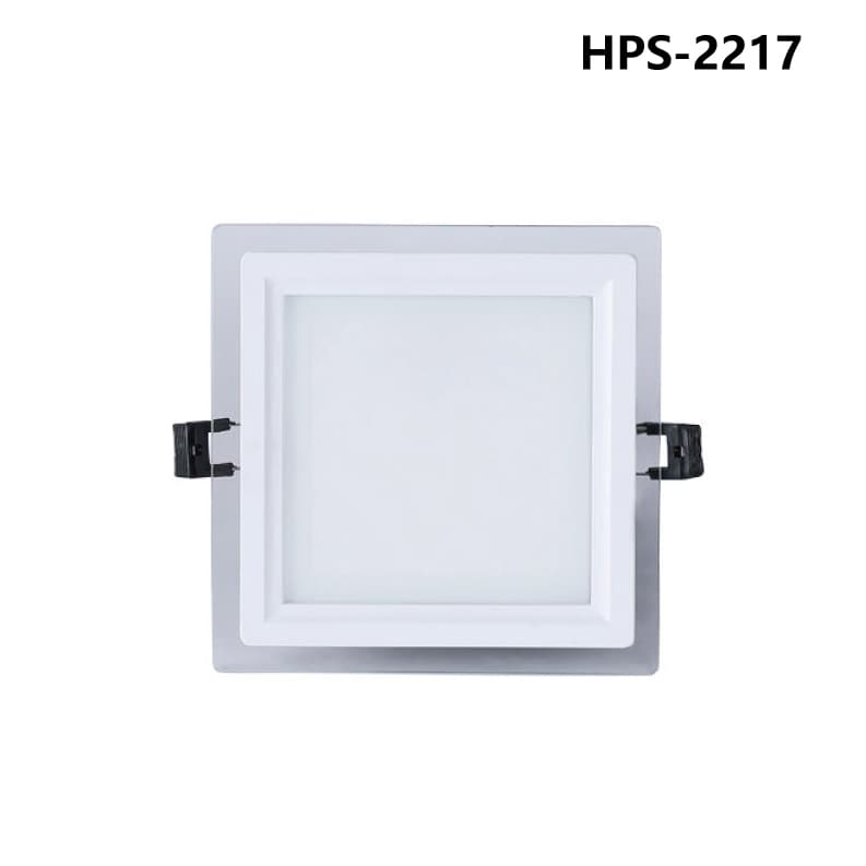 LED стъклен панел LEDMax AMHPS-2217 квадрат 18W 
