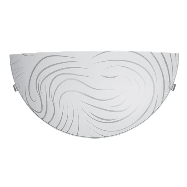 Аплик Lightstyle Месина / 1x60W Е27 бял мат