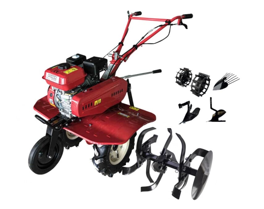 Бензинова мотофреза Raider RD-T11 / 5,2kW + аксесоари