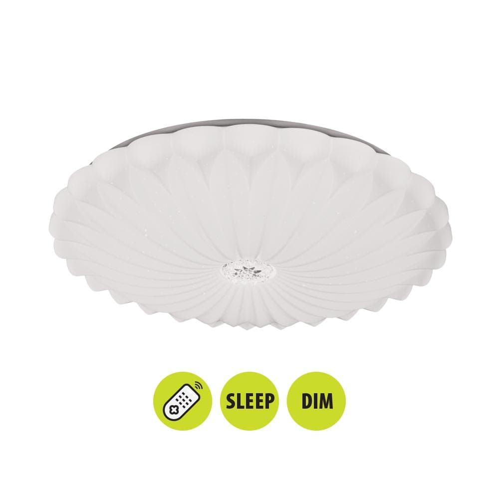 Мултифункционален LED плафон с дистанционно Vivalux Kate 60W / 3000-6400K