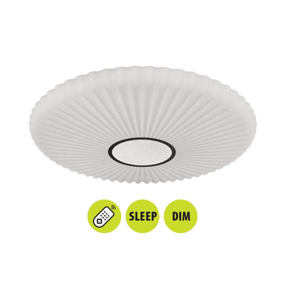 Мултифункционален LED плафон с дистанционно Vivalux Zara 60W / 3000-6400K