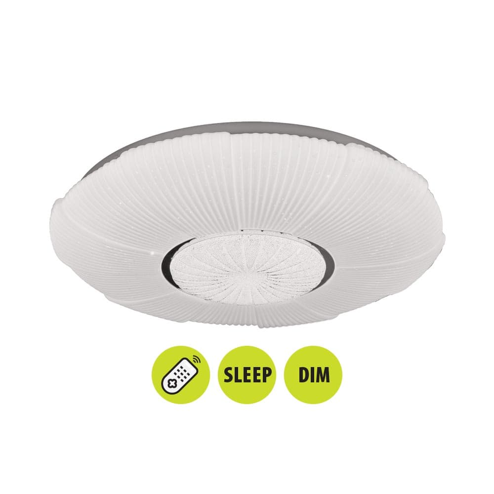Мултифункционален LED плафон с дистанционно Vivalux Avis 60W / 3000-6400K