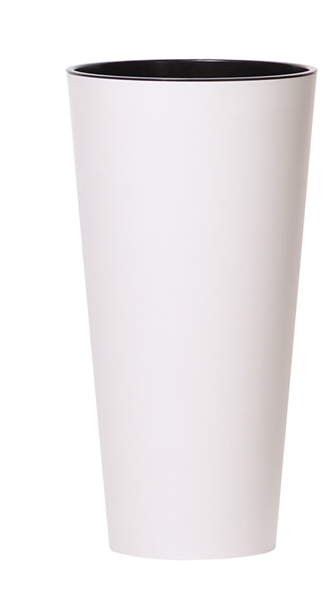 Кашпа Tubus slim h57.2см бяла