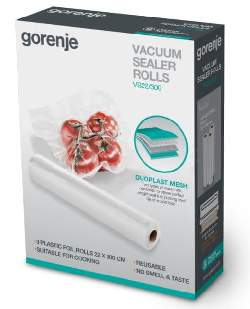 Ролки за вакуумиране Gorenje VB22/300