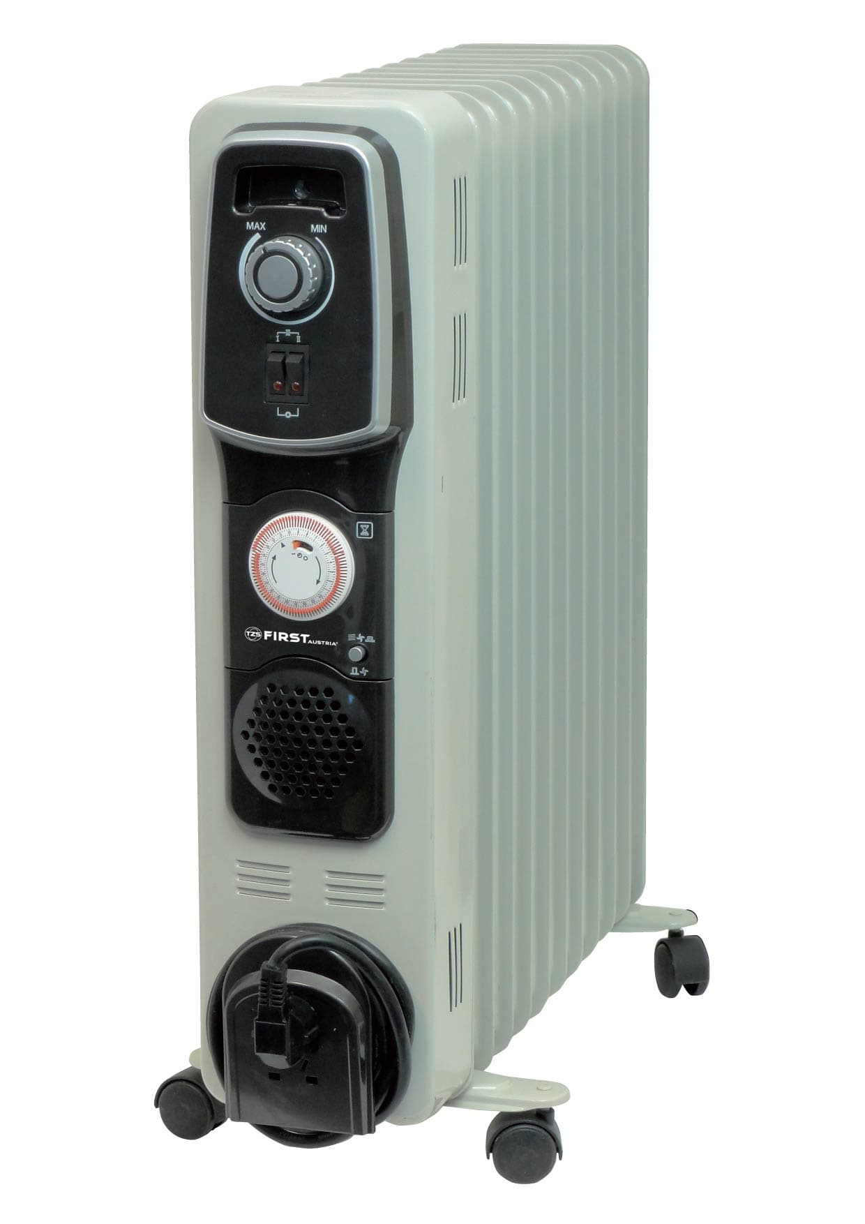 Маслен радиатор с 11 ребра First FA 5587-3 / 2400W