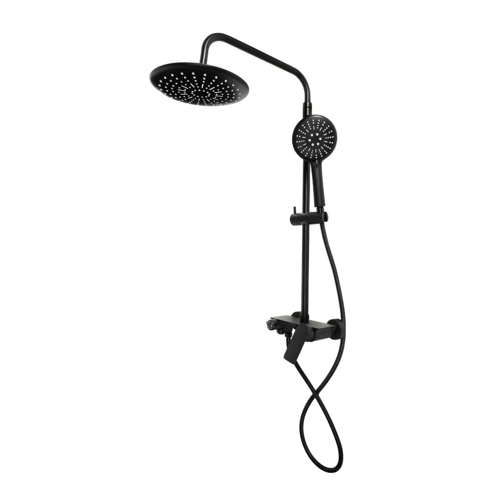 Тръбно окачване със смесител Cascada PL104HE-G Black
