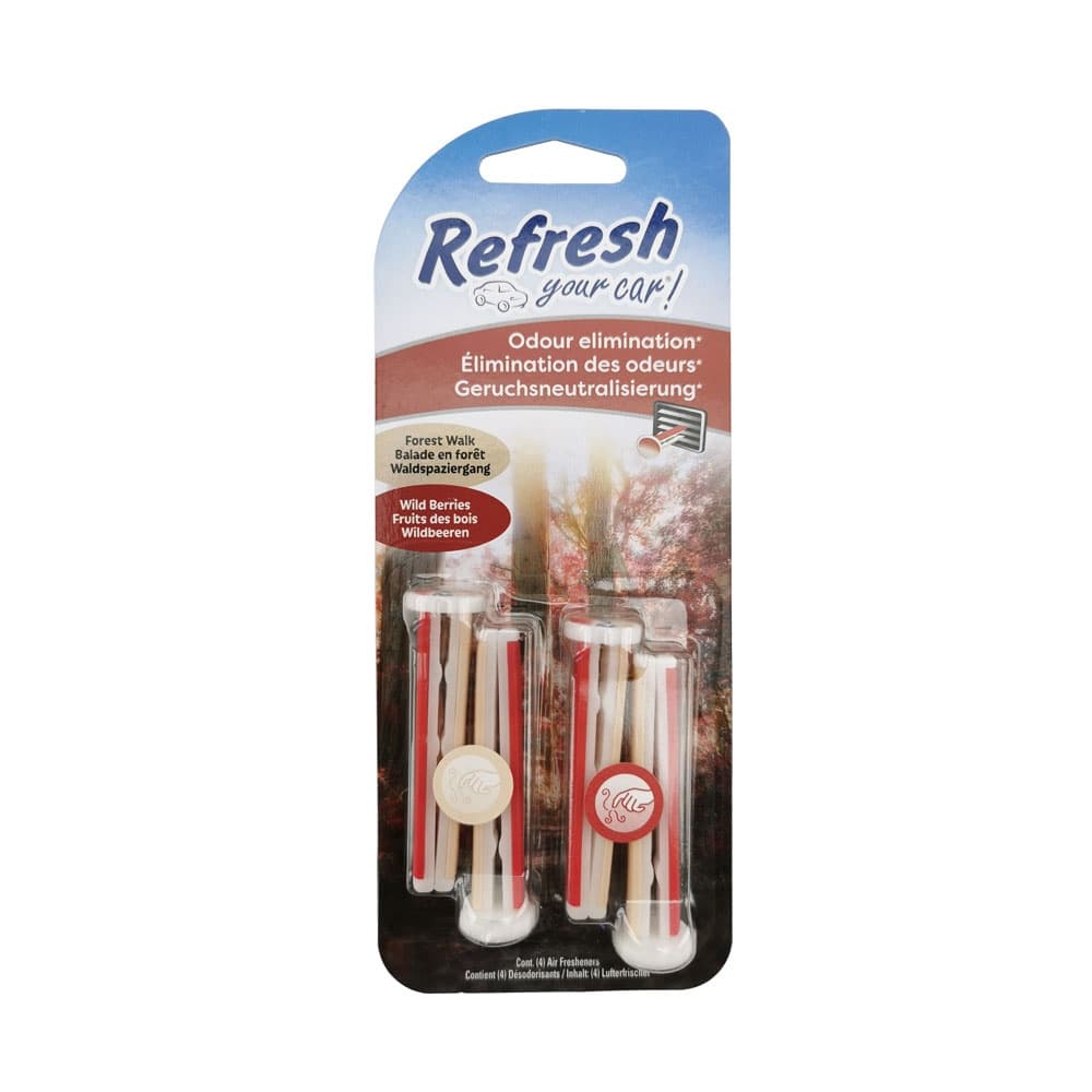 Ароматизатор RYC Forest Walk/Wild Berries вент стикс 4 броя