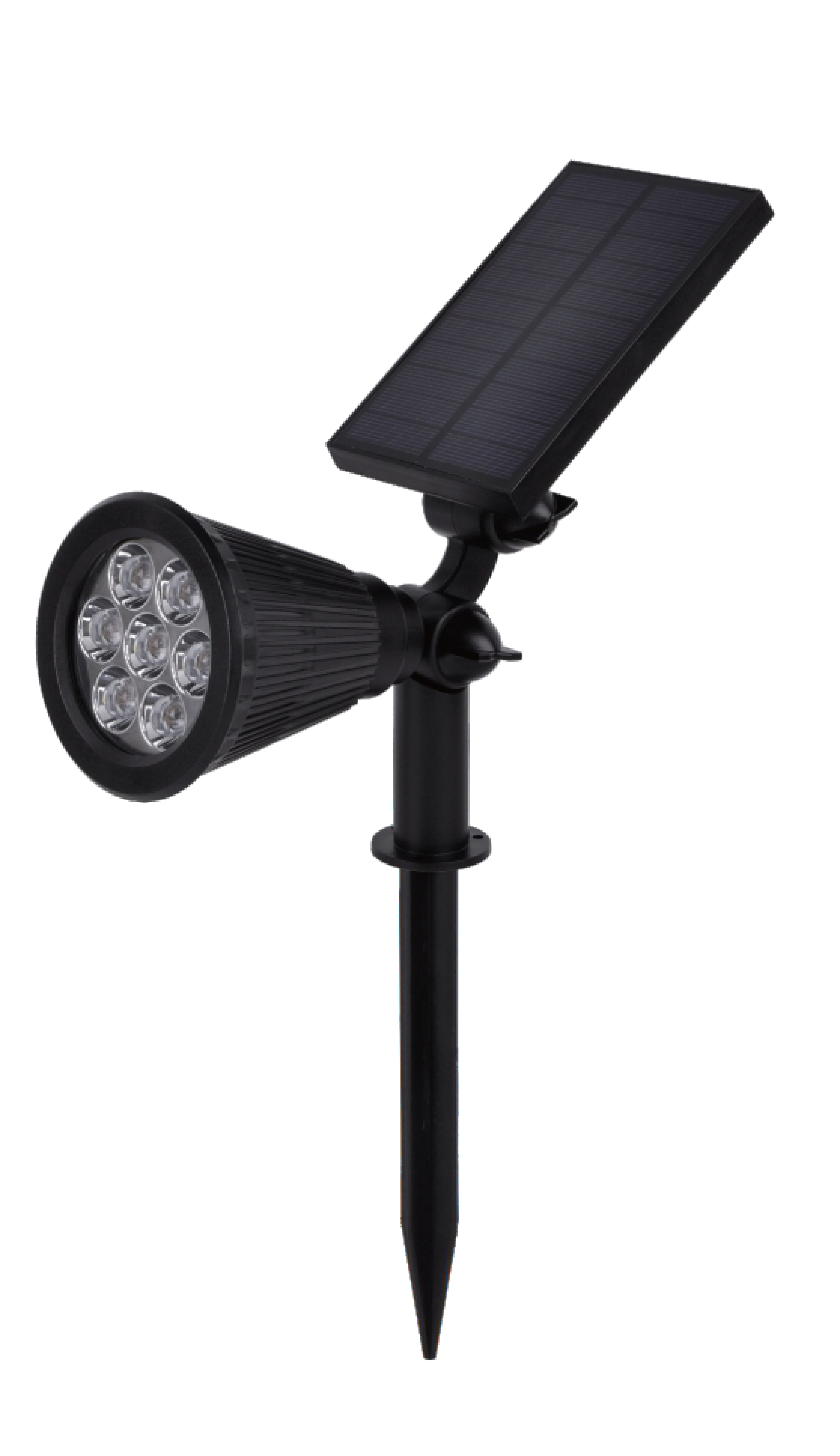 LED соларна градинска лампа 1.5W/6V 6000K 