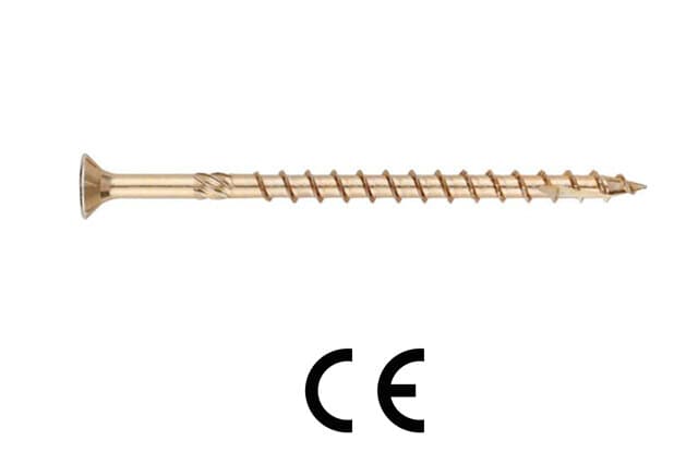 Винт за дърво Index TEX-BT YZn 5.0х60мм TX25 / 250 броя