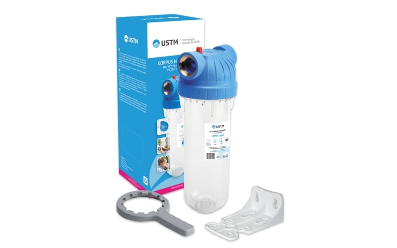 Корпус за филтри USTM WFW EMI 10 инча 8.0 бара 1'' 