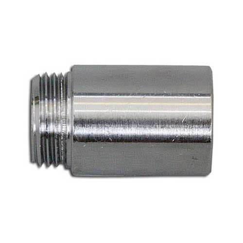 Дебелостенен месингов удължител Ths Thermostyle хром 3/8" х 30мм 