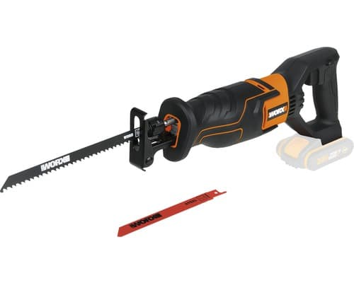 Акумулаторен саблен трион Worx WX500.9 Solo 20V