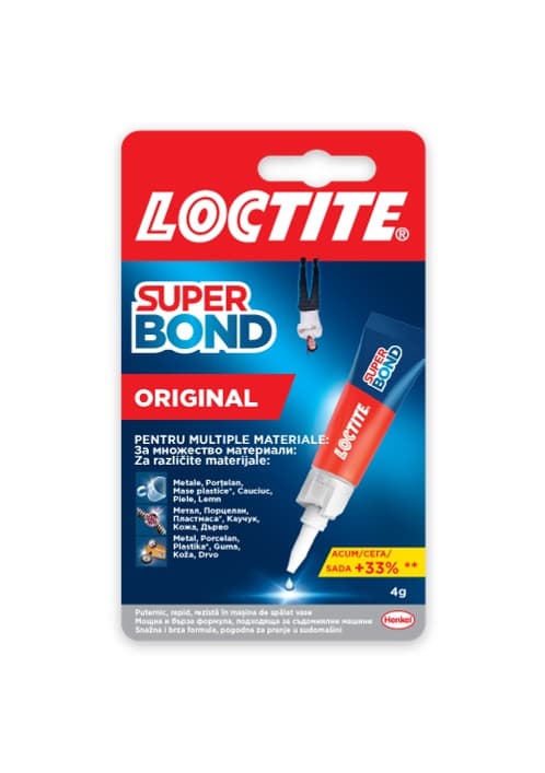 Секундно лепило Loctite Super Bond Original 4г