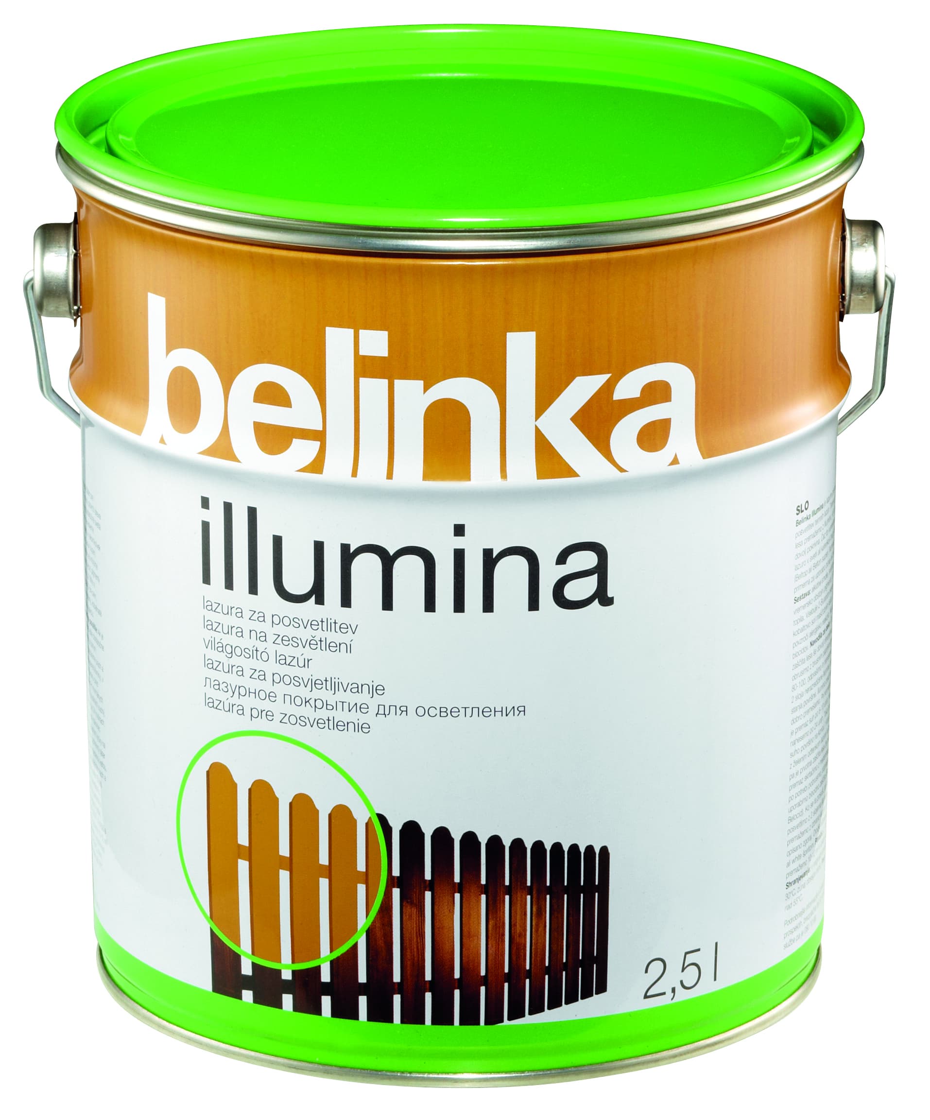 Препарат за изсветляване на дървени повърхности Belinka Illumina 2,50 л