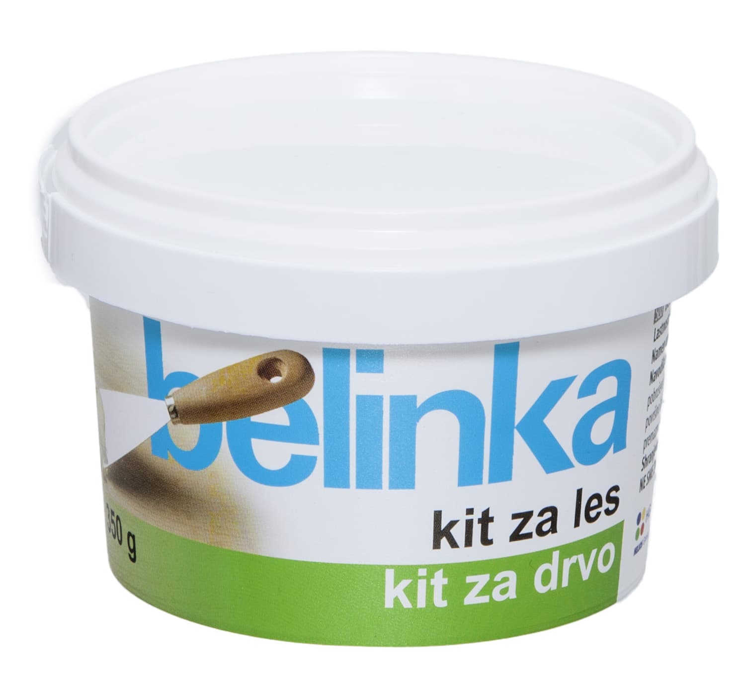 Акрилен кит за дърво Belinka бял 350 г