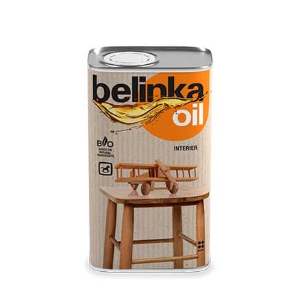 Био масло за защита на дървесина в интериора Belinka Interier Oil безцветно 0,5л