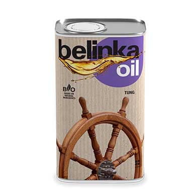 Био масло за защита на дървесина Belinka Tung Oil безцветно 0,50л