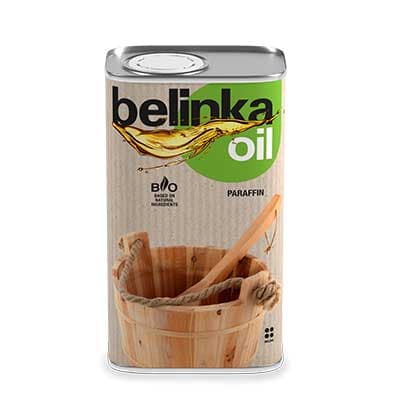 Био масло за защита на дървесина в сауни Belinka Paraffin Oil безцветно 0,50л