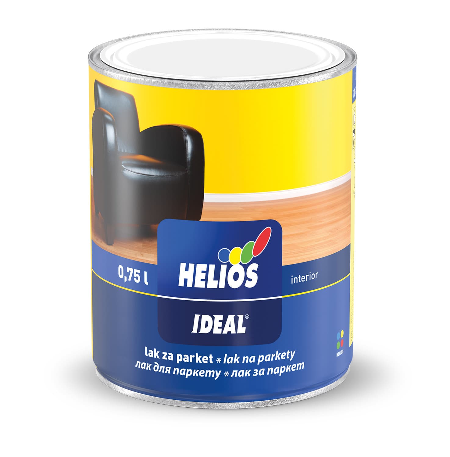 Уретанов лак за паркет с висок гланц Ideal 2,50л