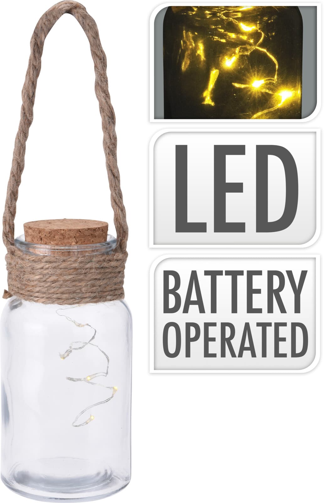 Светеща LED бутилка HC6700670