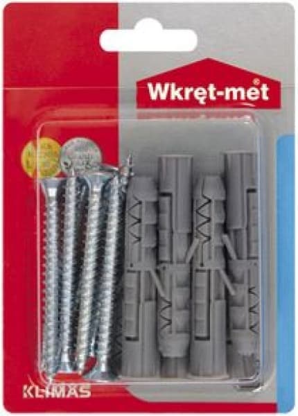 Дюбел за бетон с винт фрезенк WM/BKR 10x60мм / 7 броя