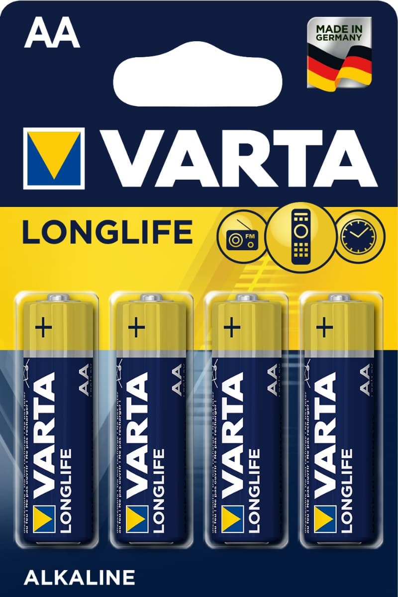 Батерии Varta Longlife 4106 AA / 4 броя