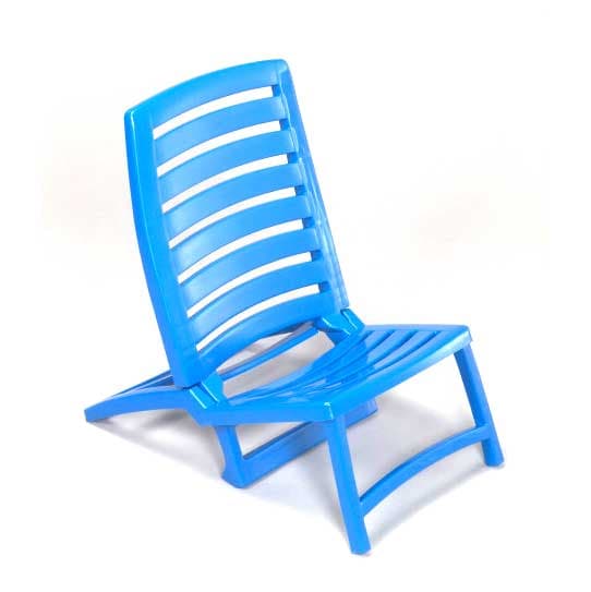 ПВЦ сгъваем плажен стол Rio RIO020CV Blue син