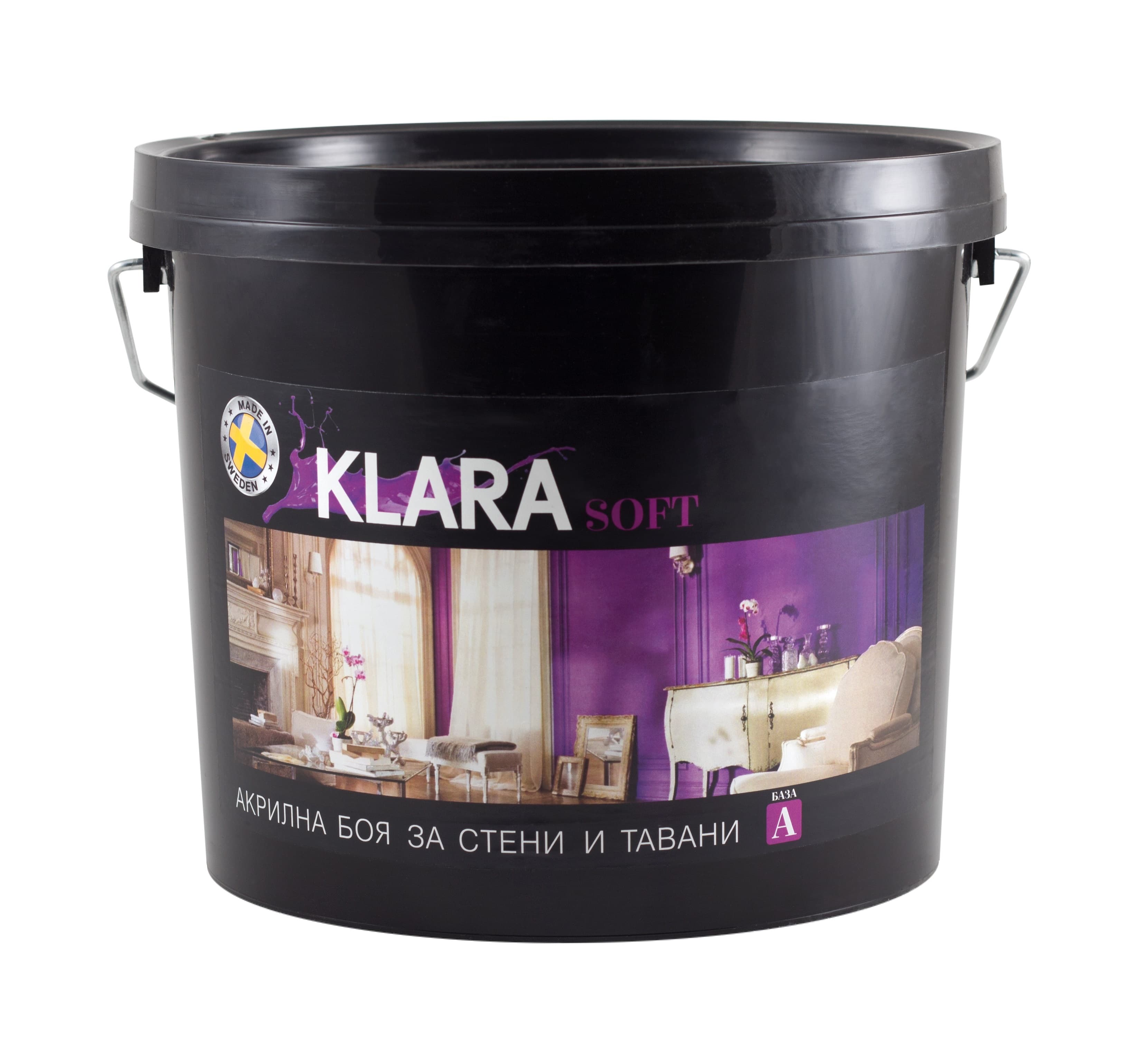 Интериорна боя Klara Soft база С 9л