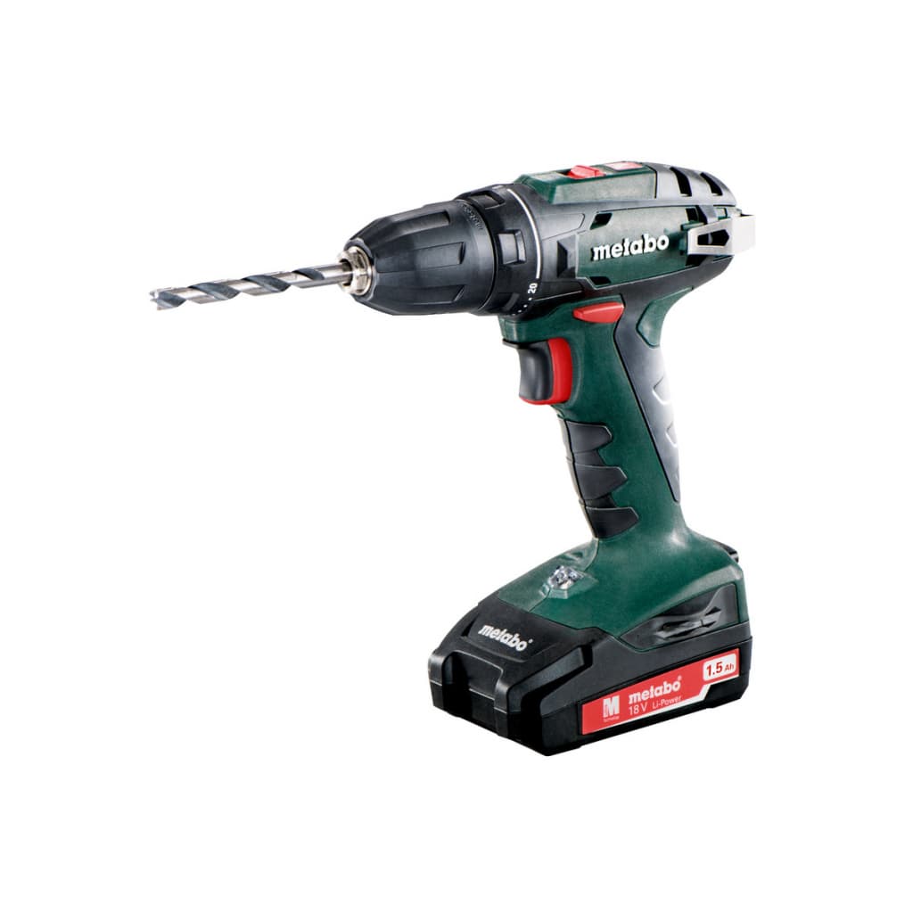 Акумулаторен винтоверт Metabo BS 18 2x1,5Ah 18V 48Nm с батерии и зарядно