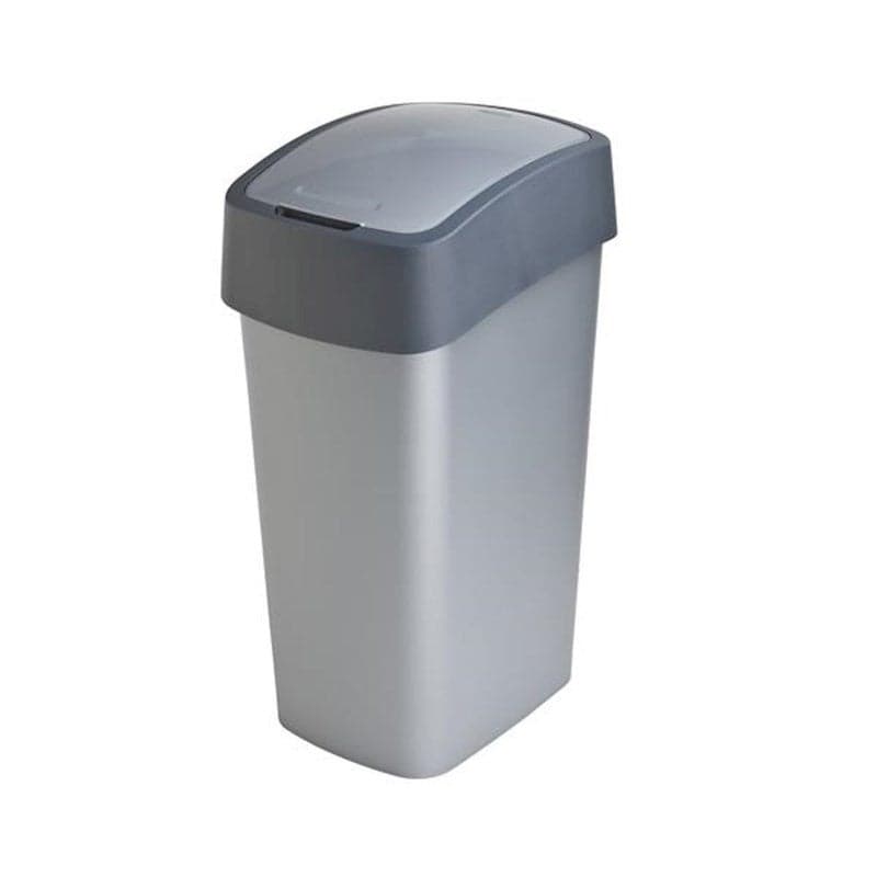 Пластмасов кош за отпадъци Pacific Flip Bin 186157 / 25л силвер/антрацит