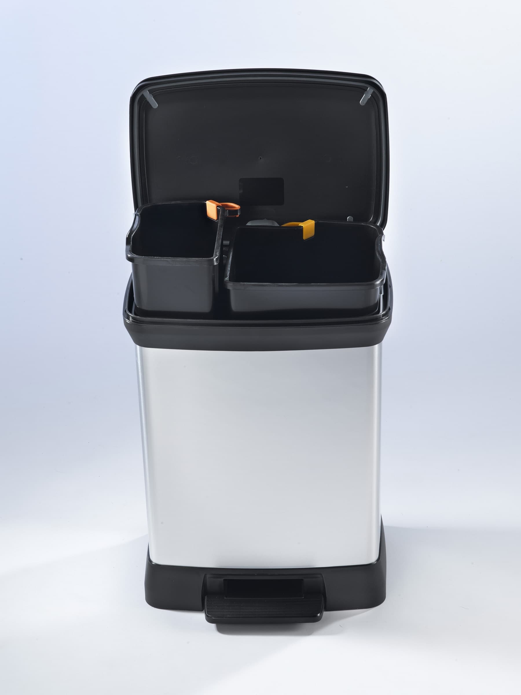 Пластмасов кош за отпадъци с 2 отделения Duo DecoBin 203291 / 10+18л