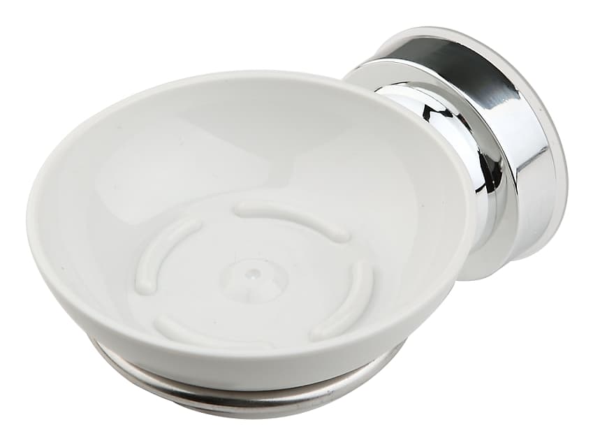 Самозалепваща сапунерка Inter Ceramic Стики 2959 хром