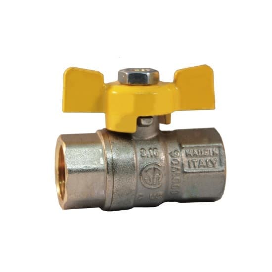 Сферичен кран за газ с Т-ръкохватка Bianchi 1/2" ЖЖ
